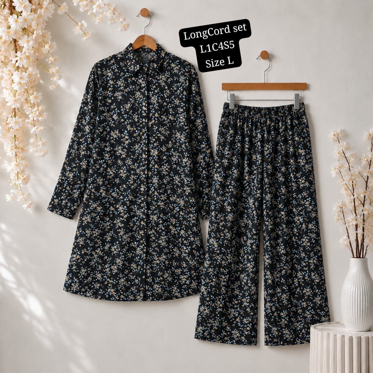 Printed cord set
