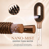Hair care spray comb with integrated water spray function