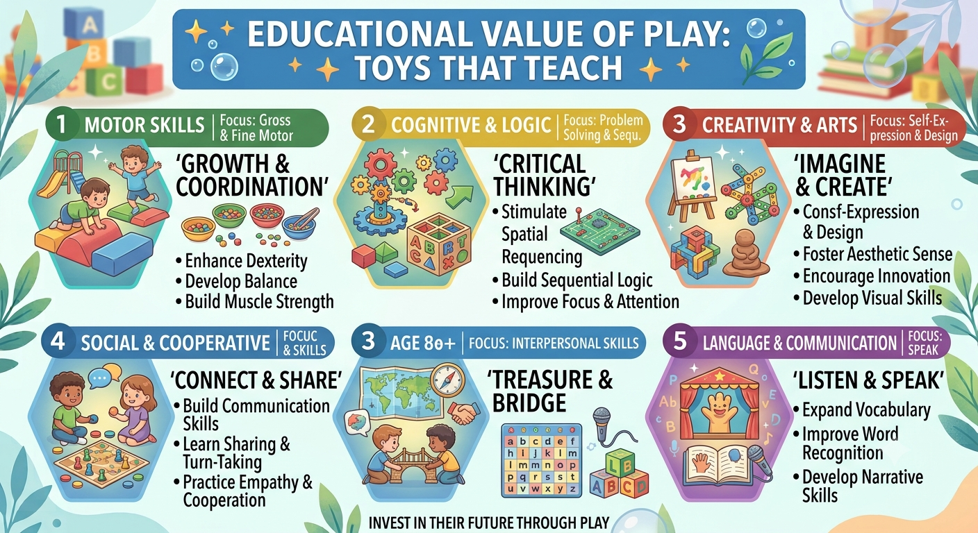 The Educational Value of Play: Toys That Teach
