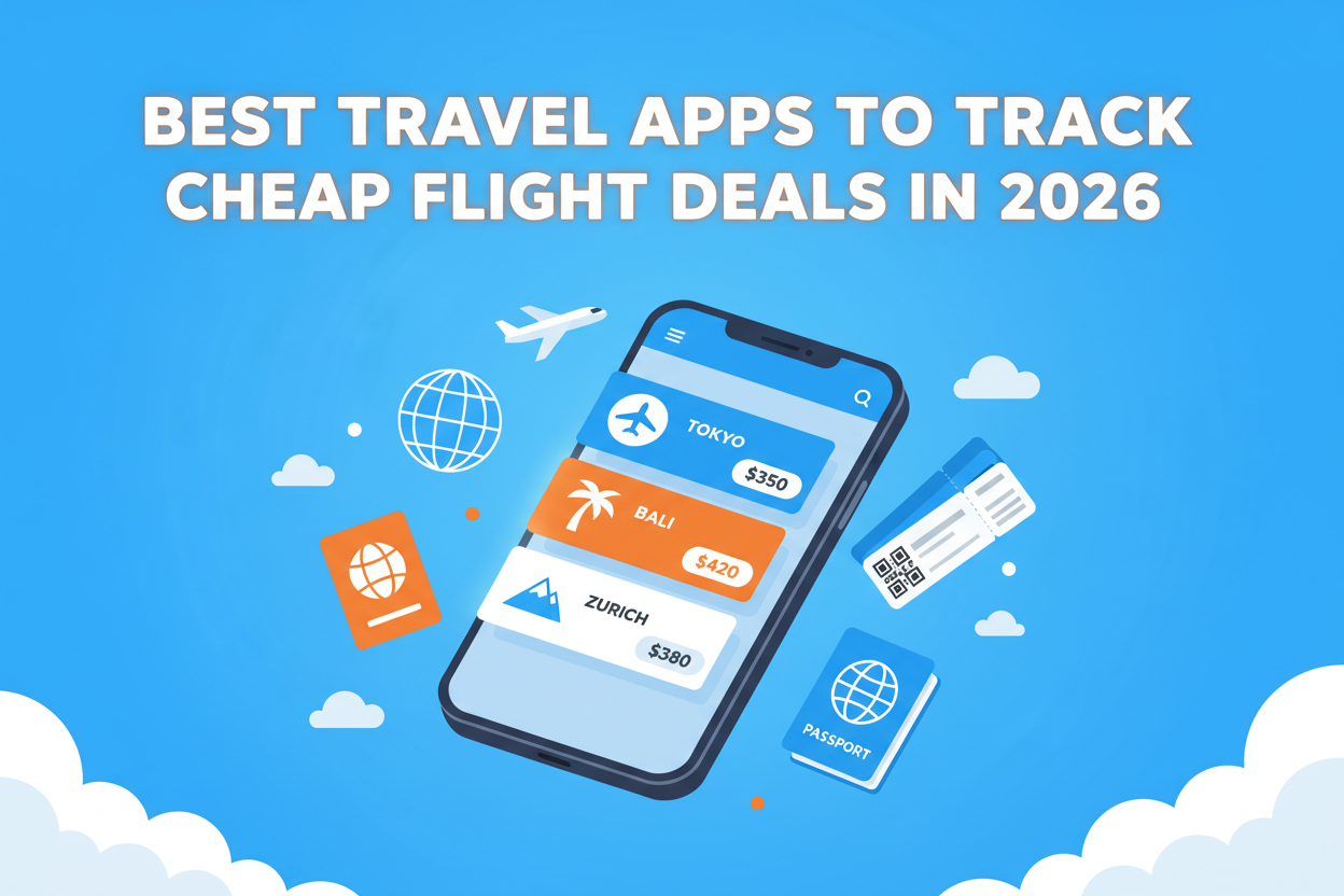 Best Travel Apps to Track Cheap Flight Deals in 2026