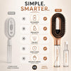 Hair styling spray brush for dampening and detangling hair