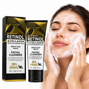 Brightening deep pore facial cleanser for day and night use