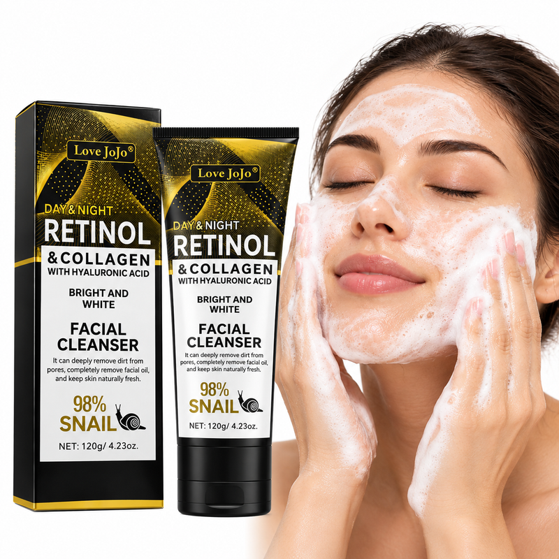 Brightening deep pore facial cleanser for day and night use